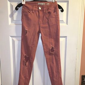 WANNABETTABUTT MID-RISE SKINNY JEANS